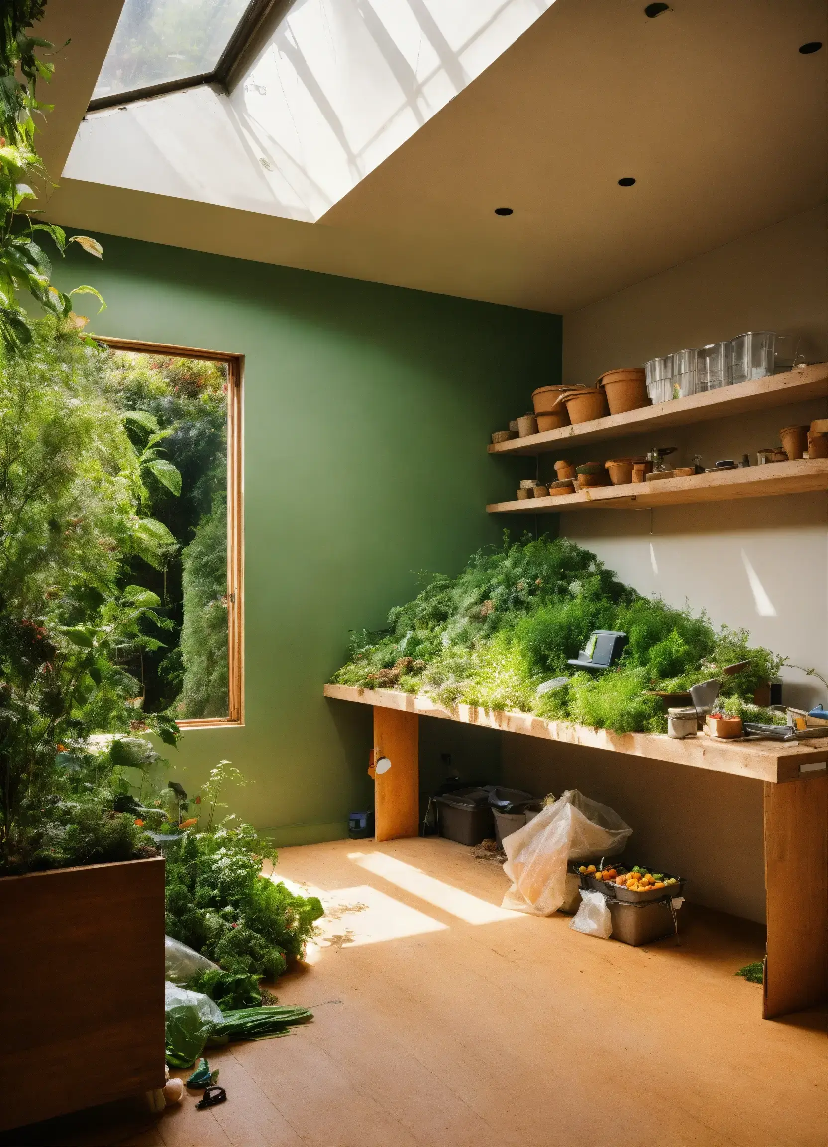 Badkamer met metalen accessoires