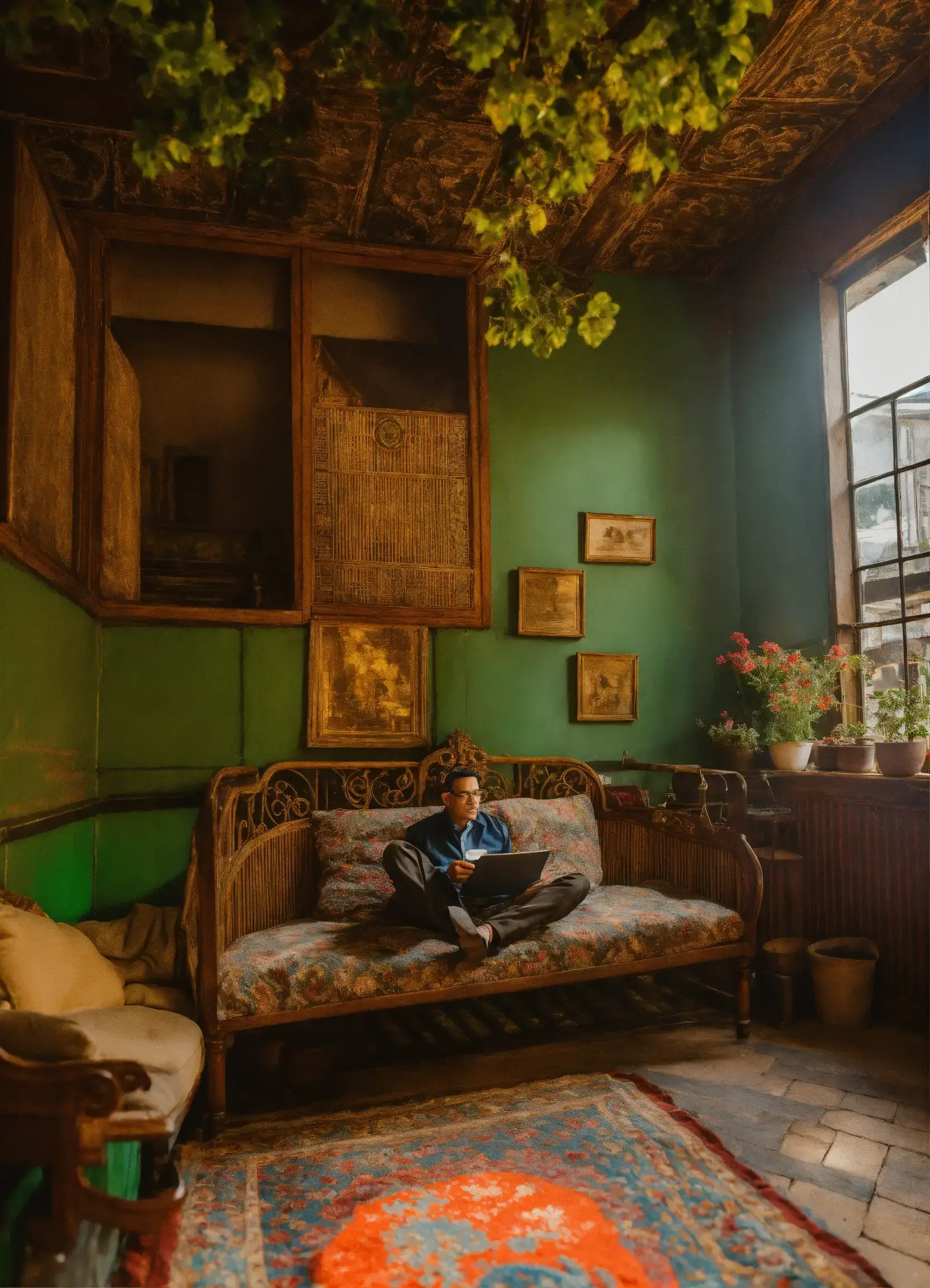 Gemeenschapsproject gemaakt van gerecyclede materialen